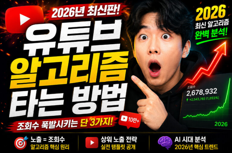 유튜브 알고리즘