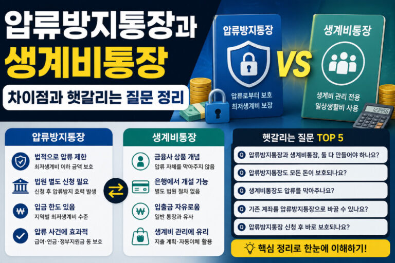 압류방지통장