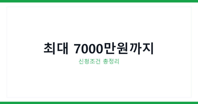 소상공인정책자금