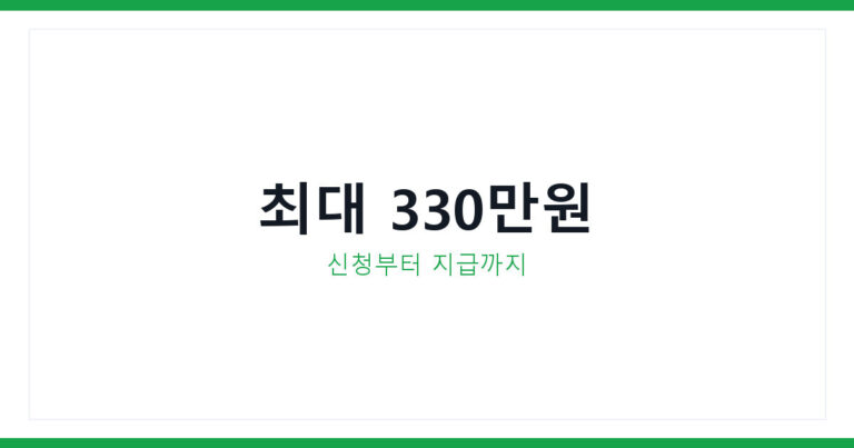 정부지원금