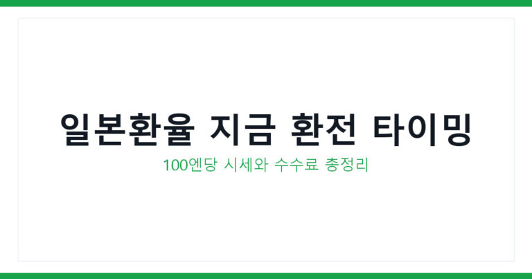 일본환율
