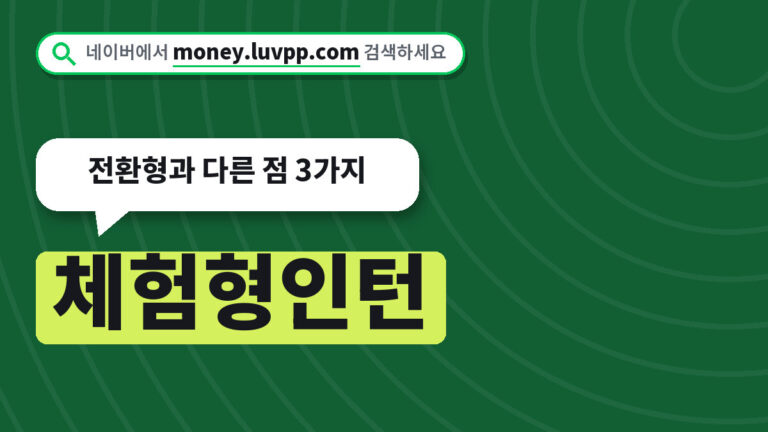 체험형인턴