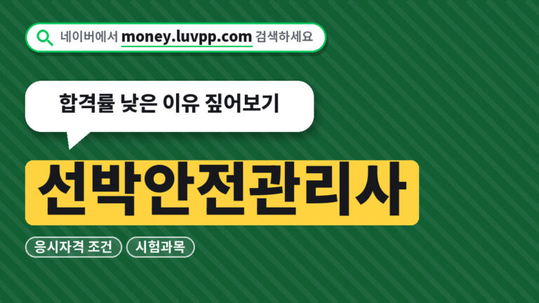 선박안전관리사